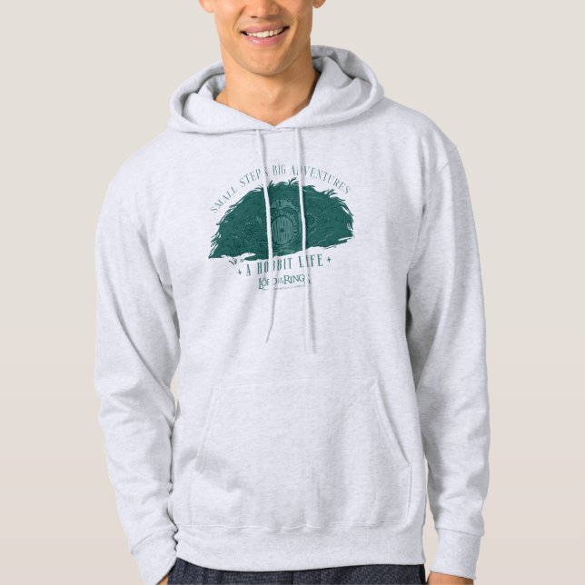 Small Steps, Big Adventures - A Hobbit Life Hoodie (Front)