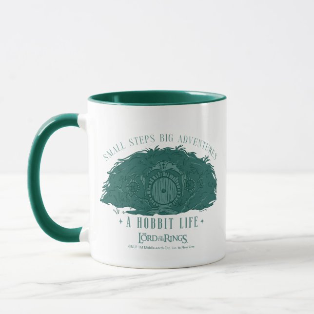 Small Steps, Big Adventures - A Hobbit Life Mug (Left)