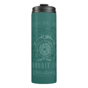 Small Steps, Big Adventures - A Hobbit Life Thermal Tumbler
