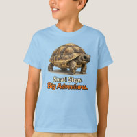Small Steps Big Adventures Marching Baby Tortoise