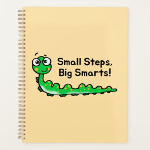 Small Steps Big Smarts Caterpillar Cartoon Planner
