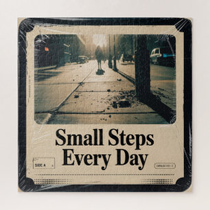 Small Steps Every Day Jigsaw Puzzle