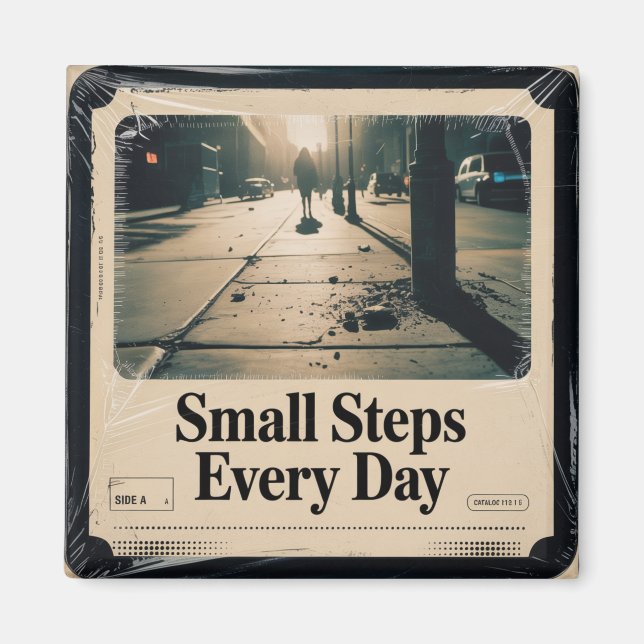 Small Steps Every Day Magnet (Front)