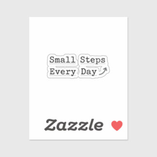  'Small Steps Every Day'  Minimalist Planner 