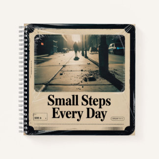Small Steps Every Day Notebook