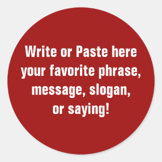 Small Sticker (1½ Inch)