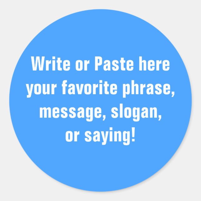 Small Sticker (1½ Inch) (Front)