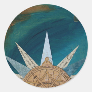 Small Stories 1 Classic Round Sticker