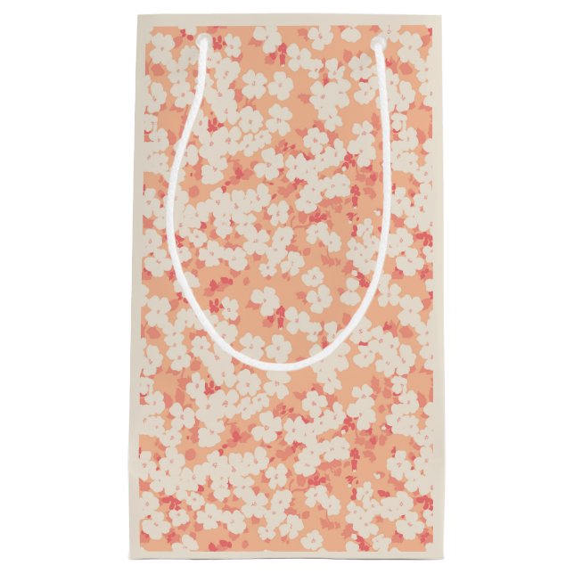 Small summer flowers. gift bag (Front)