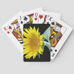 Small Sunflower Playing Cards