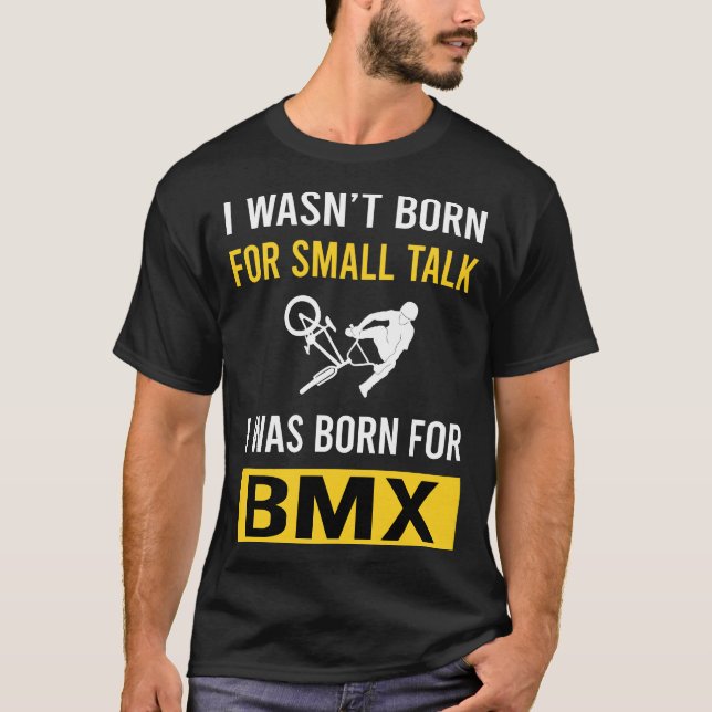 Small Talk BMX T-Shirt (Front)