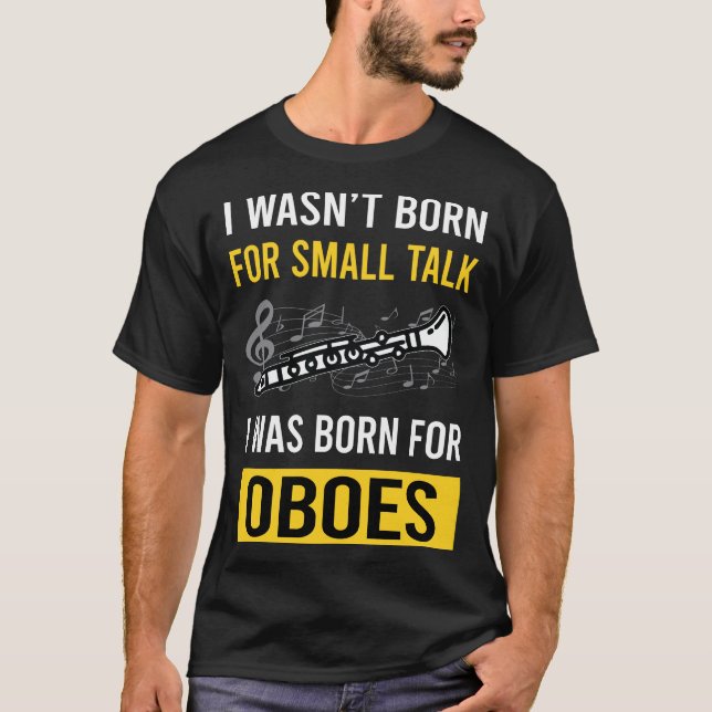 Small Talk Oboe T-Shirt (Front)