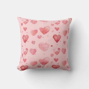 Small Throw Pillow a snow crystal pattern
