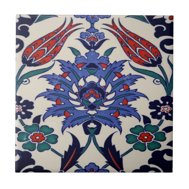 small tile with vintage design (Front)