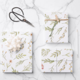 Small Tiny Print Wrapping Paper