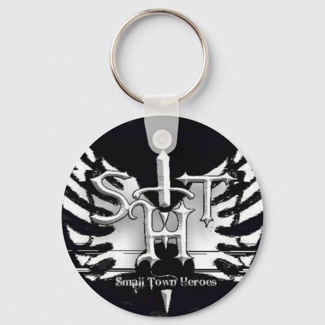 SMALL TOWN HEROES KEY RING (Front)