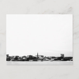 Small Town Holiday Postcard