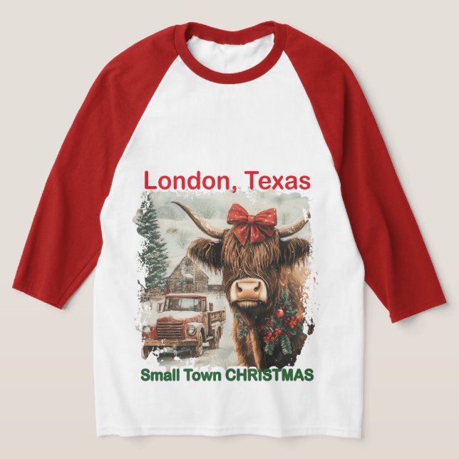 Small town London London  T-Shirt (Laydown)