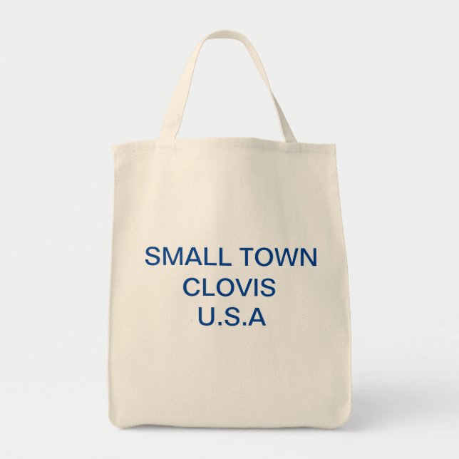 Small Town Pride | Clovis Tote Bag (Front)