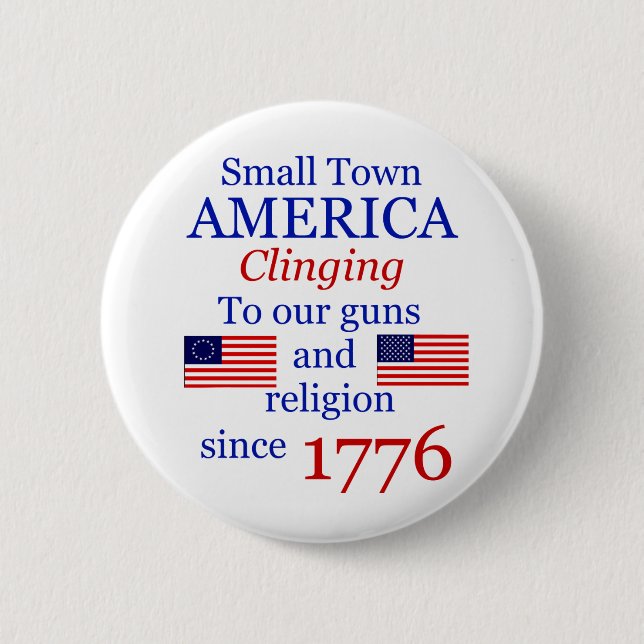 Small Town Proud Button (Front)