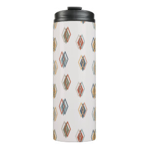 Small Triple Diamonds Thermal Tumbler