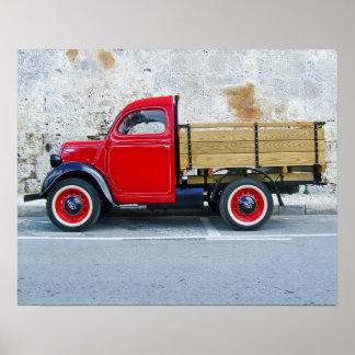 Small truck poster