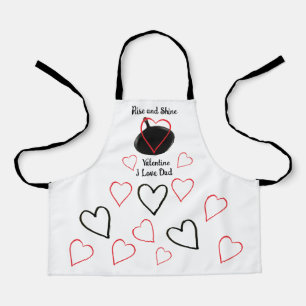 Small Valentine Apron for the Vintage Lover