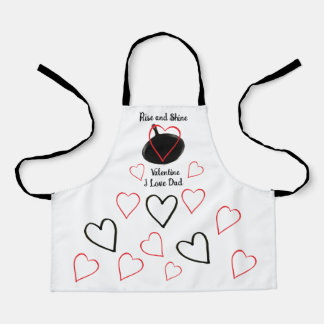 Small Valentine Apron for the Vintage Lover