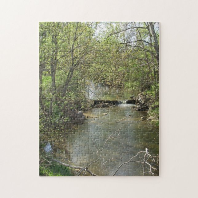Small Waterfall Jigsaw Puzzle (Vertical)