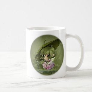 Small Wave Flower Coffee Mug