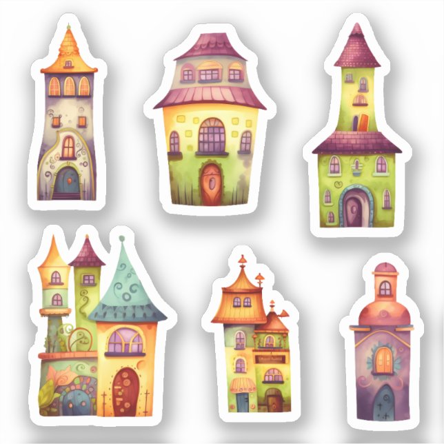 Small whimsical houses (Front)