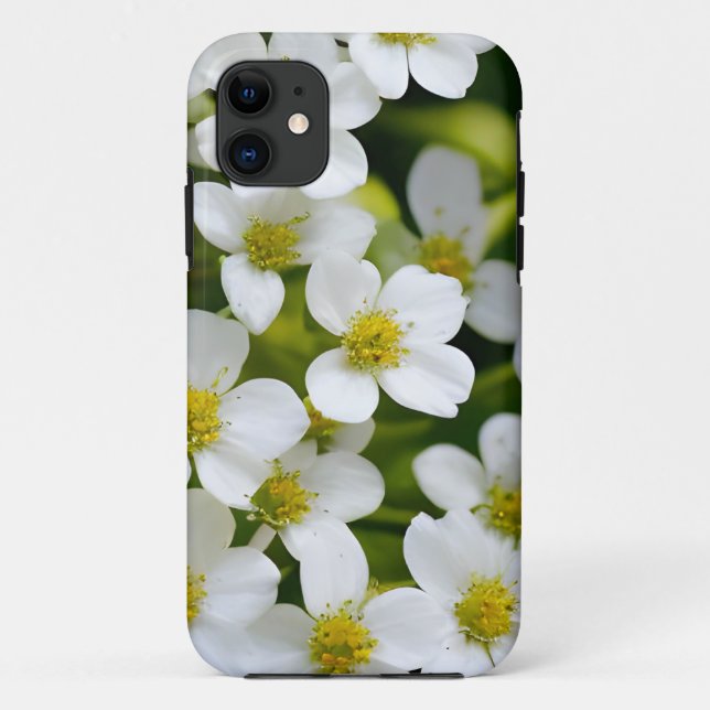 Small white flower design Case-Mate iPhone case (Back)