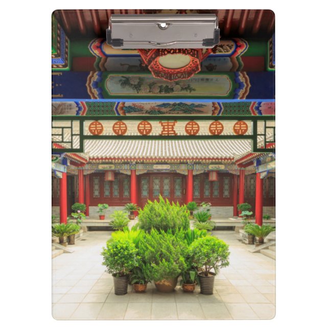 Small Wild Goose Temple, China Clipboard (Front)