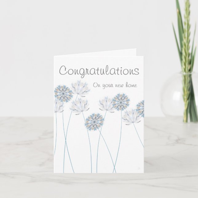 Small with envelope - Congratulations new home Card (Front)