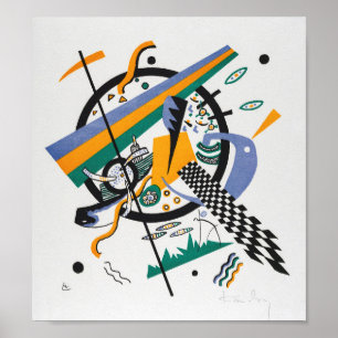 Small Worlds IV, Abstract, Wassily Kandinsky Poster