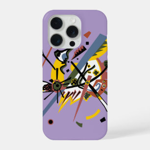 Small worlds, Vassily Kandinsky in digital colours iPhone 15 Pro Case
