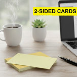 Small Yellow Grid Graph Paper Note Cards (Squares)<br><div class="desc">Level up your study sessions and project planning with our Small Yellow Grid Graph Paper Note Cards, featuring high-contrast canary squares that make every diagram pop. These premium quad-ruled index cards are the perfect portable solution for engineers, math students, and architects who need a sturdy, professional surface for technical sketches...</div>