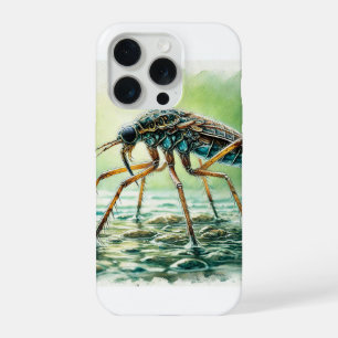 Smaller Water Strider 130924IREF233 - Watercolor iPhone 15 Pro Case