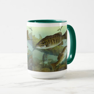 Smallmouth bass mug