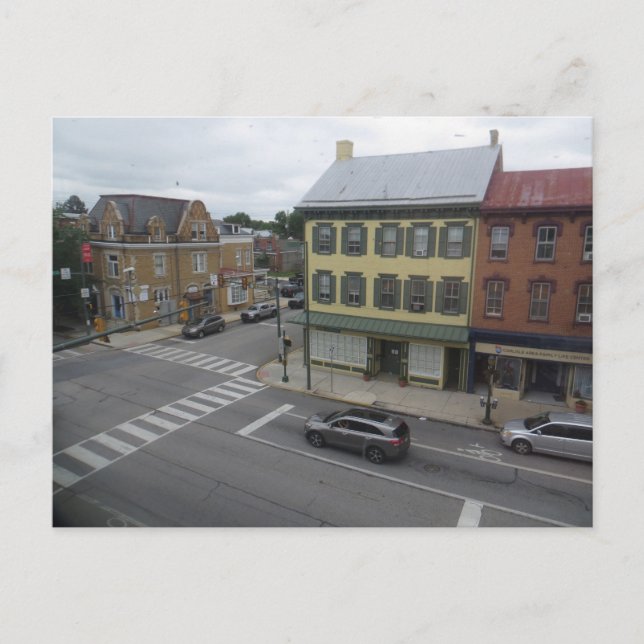 Smalltown Pennsylvania Postcard (Front)