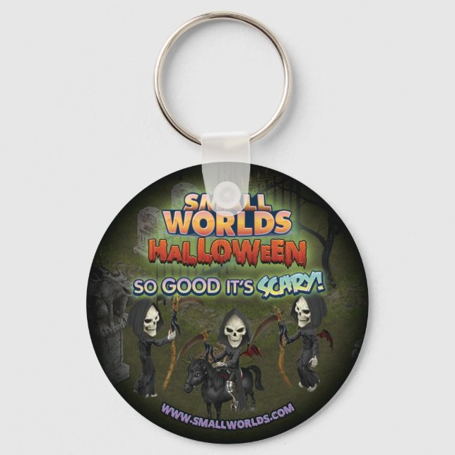 SmallWorlds Halloween Key Chain: Grim Reaper Ring (Front)