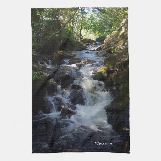 Smally Falls kitchen towel (Vertical)