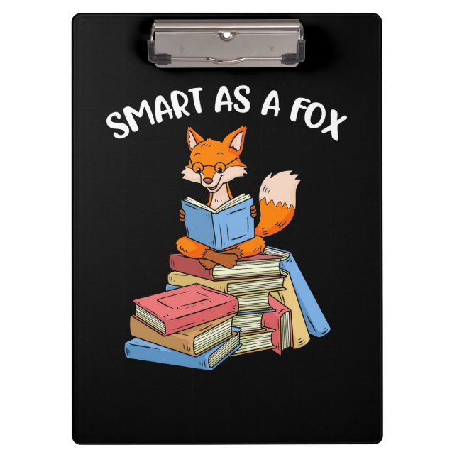Smart As A Fox Clipboard (Front)