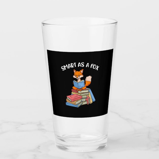 Smart As A Fox Glass (Front)