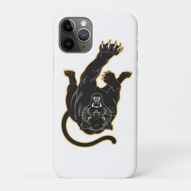 Smart Black Panthers iPhone Case (Back)