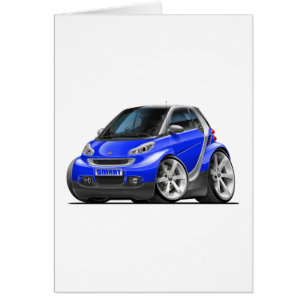 Smart Blue Car