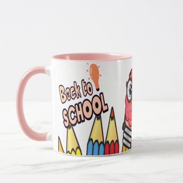 Smart Brain Back To School Mug Coffe (Left)