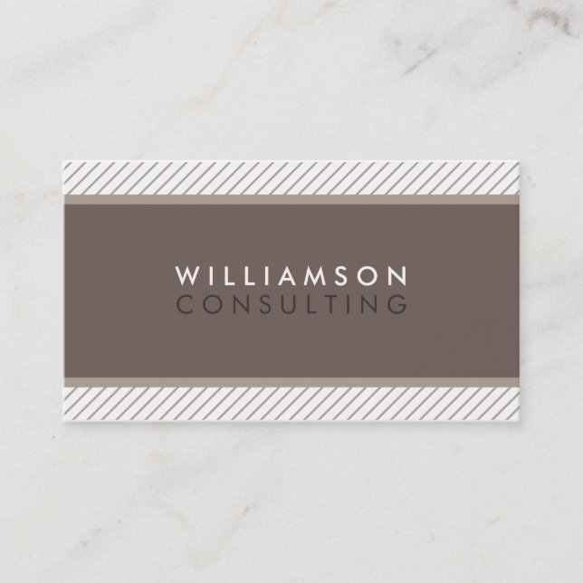 SMART BUSINESS CARD :: plain modern trendy 12 (Front)