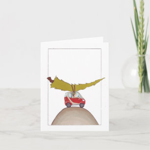 Smart Car Holiday Card
