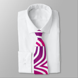Smart Casual Pink October Colours  Tie